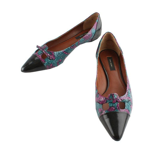 Marc Jacobs Python Multicolor Flats 37 26810886