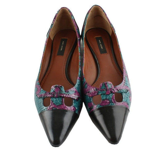 Marc Jacobs Python Multicolor Flats 37 26810886
