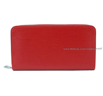 Louis Vuitton Red Epi Leather Zippy Wallet 26811687