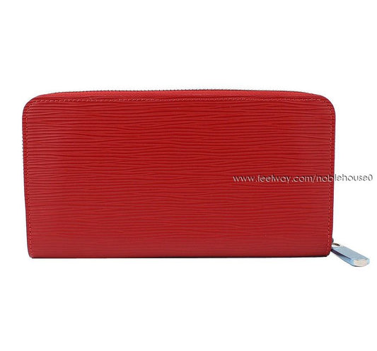 Louis Vuitton Red Epi Leather Zippy Wallet 26811687