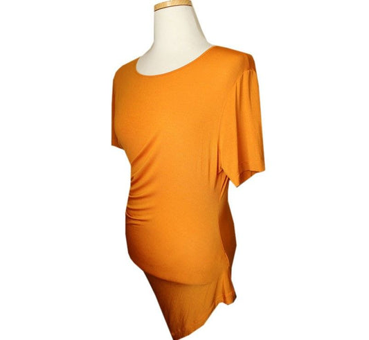 Etro Yellow Asymmetrical Draped Top 48 26806997