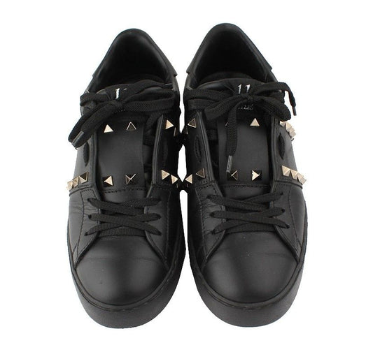 VALENTINO ロックスタッド アンタイトル ヒドンオープン スニーカー 37.5 26807369