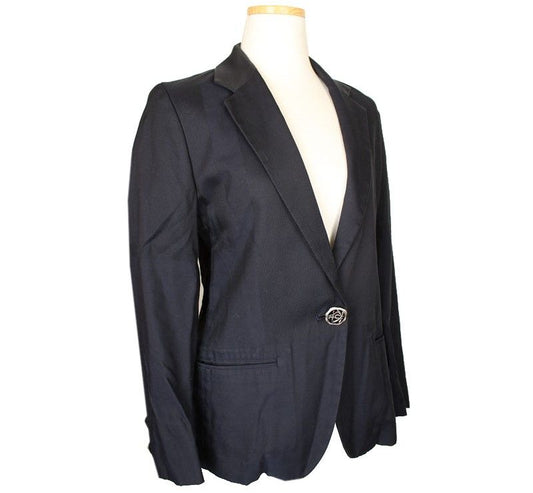 ISSEY MIYAKE Issey Blockjacke in Schwarz und Marine 2 26810141
