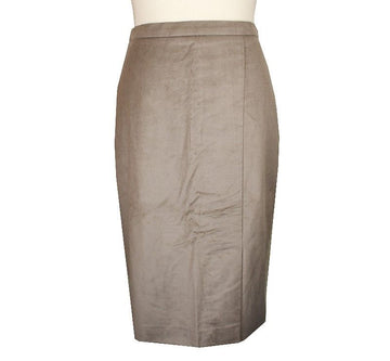 MAXMARA ベージュ コットンブレンド スカート 38 26809156