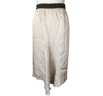 Isabel Marant Metal Beige Asymmetrical Skirt 1 26809427