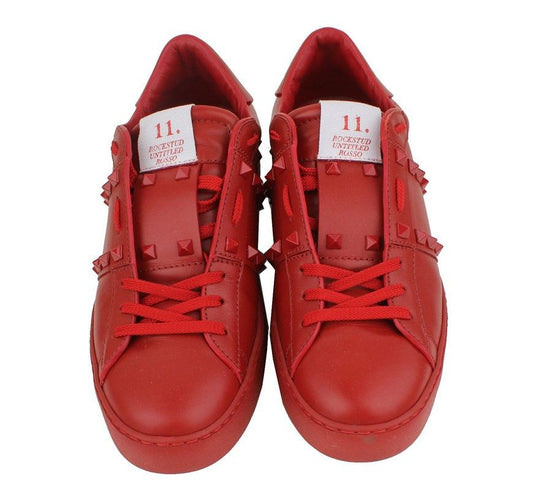 Valentino Red Rockstud Sneakers 40 26807344