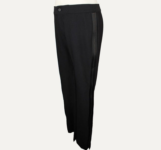ISSEY MIYAKE Schwarze Seitenreißverschluss-Hose 2 26809678