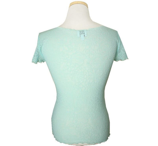 Armani Collezioni Mint Sheer Top 40 26807161