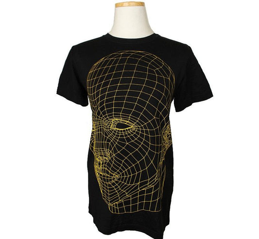 CHRISTOPHER KANE Schwarzes & Gelbes Druck Baumwolloberteil S 26807102