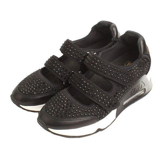 Ash Black Studded Velcro Sneakers 36 30684955