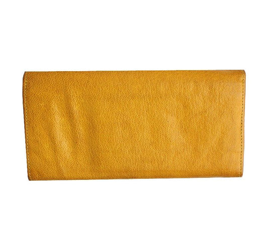 Miu Miu Vintage Mustard Flap Long Wallet 26811425