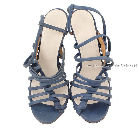 Maison Margiela Martin Margiela Blue Strap Sandal 36 12 26810605