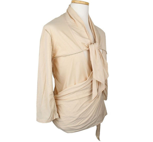 ISSEY MIYAKE Beige Riemenknoten Greenstich Cardigan 2 26809960