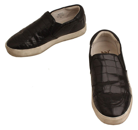 Ash Black Wanny Pattern Leather Slip-On 36 26807594
