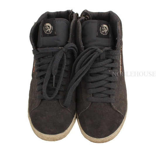 DIESEL Navy Wildleder Herren High-Top Sneaker 40.5 26810922