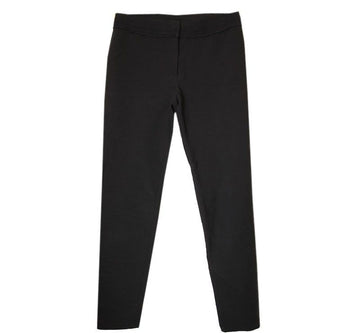 LANVIN コレクション ブラック ウールブレンド スリムパンツ 55 26809725