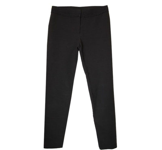 LANVIN Kollektions Schwarz Wollmischung Slim Hose 55 26809725