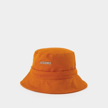 Jacquemus Unisex Bucket Hat Orange 22H223AC001-5012 45468571 [P]