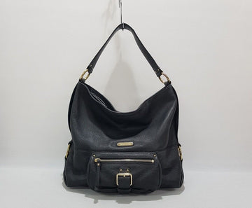 MICHAEL KORS ブラックレザーショルダーバッグ 45012284