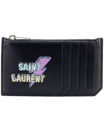 SAINT LAURENT レザー カードケース 458593 BXRE6 30481184