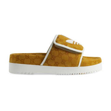 GUCCI Braune GG Canvas Slide Sandalen für Herren 702412 FAAW2 7142 49863509 [P]