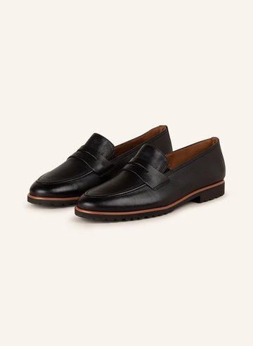 Paul Green Refurbished Black Penny Loafers UK5.5 64348147