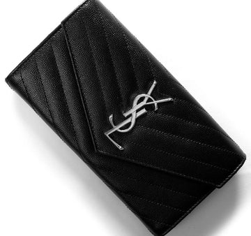 Saint Laurent BOW02 Long Wallet 1000 32712450 [P]