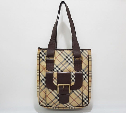 BURBERRY バックル装飾チェックショルダーバッグ 48353410