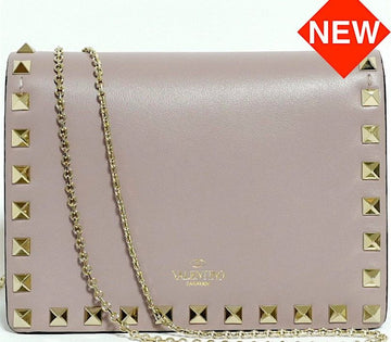 Valentino 0249 BOL Rockstud Leather Crossbody Bag 30480814