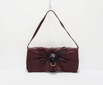 Salvatore Ferragamo Gancini Rose Shoulder Bag 50303498