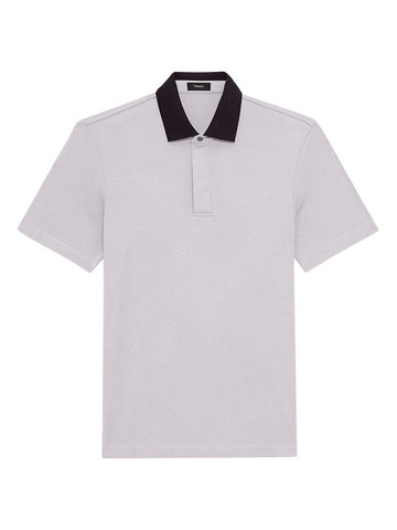 Theory Refurbished Men's Polo Racer T-Shirt Purple XS 55067851