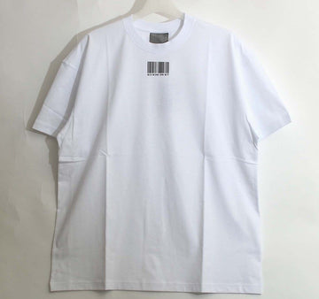 vetements 22SS VTMNTS Barcode Print Short Sleeve T-Shirt White 29257391