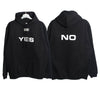 VETEMENTS VTMNTS YES NO フーディ ブラック 22FW 37158194 [P]