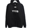 VETEMENTS VTMNTS YES NO フーディ ブラック 22FW 37158194 [P]