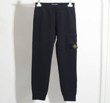 Stone Island 23SS Kids Jogger Pants Navy 10Y 12Y 45798269
