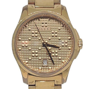 Gucci Gold-Plated Watch 126.5 11012113753 27214763