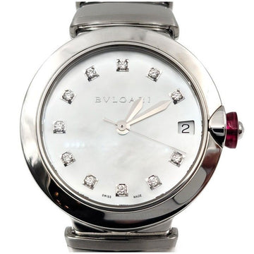 Bulgari Lucea Diamond Steel Watch 102199 110822033 40023977