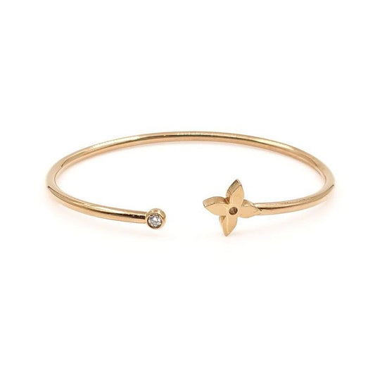 Louis Vuitton Eddy Blossom Twist Diamond Bracelet 1p 60523013 51228783