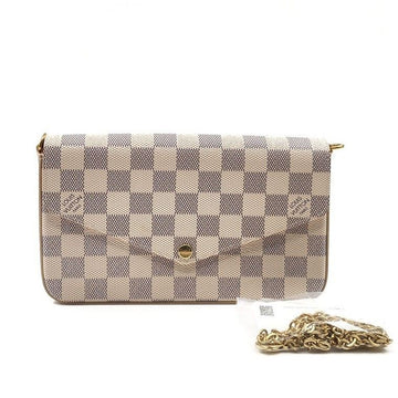 LOUIS VUITTON Azurblaue Félicie Crossbody 61123053 52195557