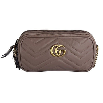GUCCI GGマーモント ミニ チェーンバッグ (546581) 110321011953 27057229
