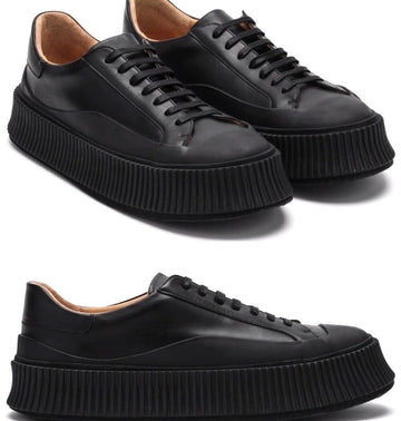 JIL SANDER Oversized-Sohle Leder Sneaker 23SS J32WS0018 37940561