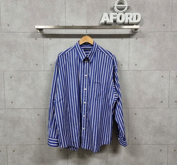 BALENCIAGA Logo Streifenhemd 49656114