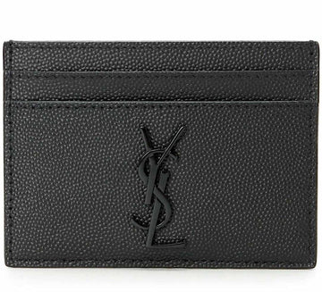 Saint Laurent Monogram Card Holder Black 485631 30626862