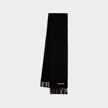 ACNE STUDIOS Unisex Wollschal in Schwarz CA0156-900 55206927 [P]