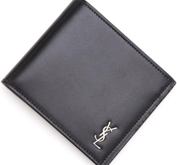 SAINT LAURENT Silber Logo Geldbörse 607727 1JB0E 32694074