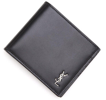 SAINT LAURENT Silber-Logo Geldbörse 32453638