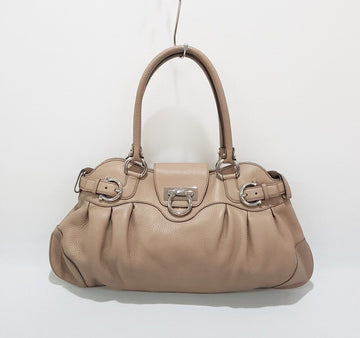 SALVATORE FERRAGAMO ガンチーニ飾りショルダーバッグ 55877537