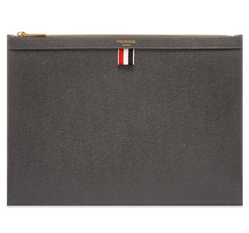 THOM BROWNE Clutch MAC021L in Dunkelgrau 31442473