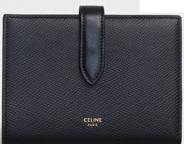 CELINE ストラップ付き財布 ブラック 10B643BFP 30480423