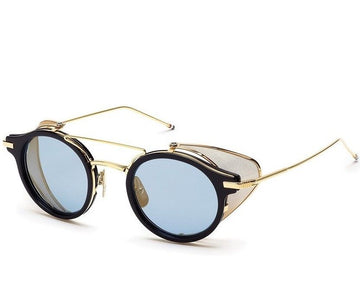 Thom Browne Dark Blue Gold Tone Sunglasses 30480974 [P]